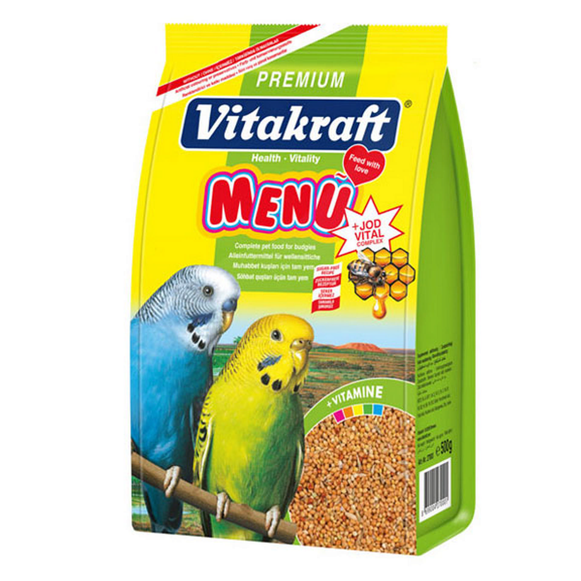VITAKRAFT MENU MUHABBET YEMI 500 GR X 2 ADET