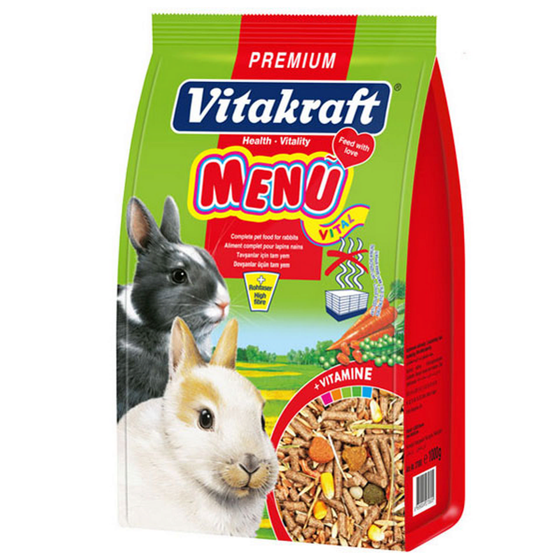 VITAKRAFT MENU TAVŞAN YEMI 1000 GR X 1 ADET