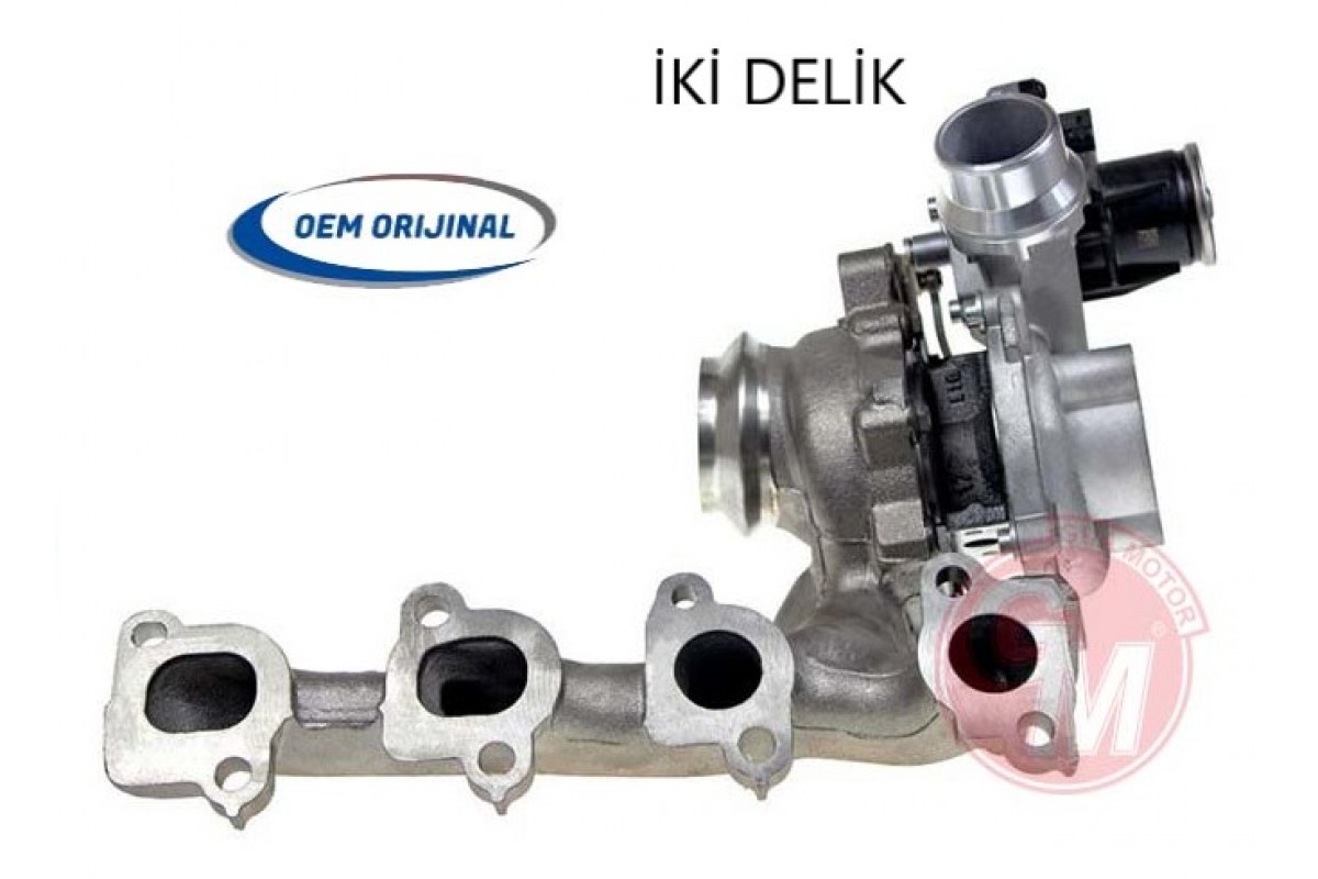 TURBO ŞARJ MANİFOLDLU KOMPLE- 2.DELİK CLIO V 19> CAPTUR II 20> MEGANE IV 18> KADJAR 18> EXPRESS 21> 1.5 Blue dCi 95BG K9K E6 ORİJİNAL MOTOR ÇIKMASI GARANTİLİ