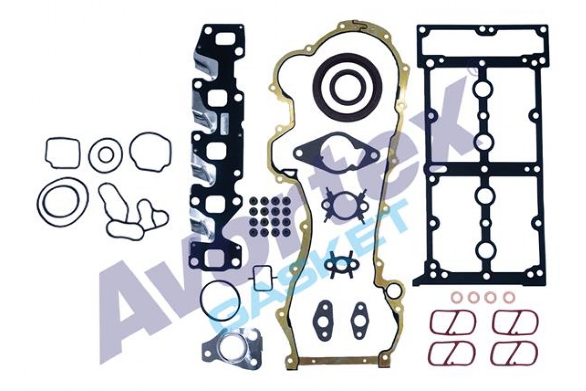 MOTOR TAKIM CONTA SKC SİZ-KEÇELİ-SUBAP LASTİKLİ DOBLO-PUNTO-500 1.3MTJ 10> 199.A3/A9/B1/B4-223.A9