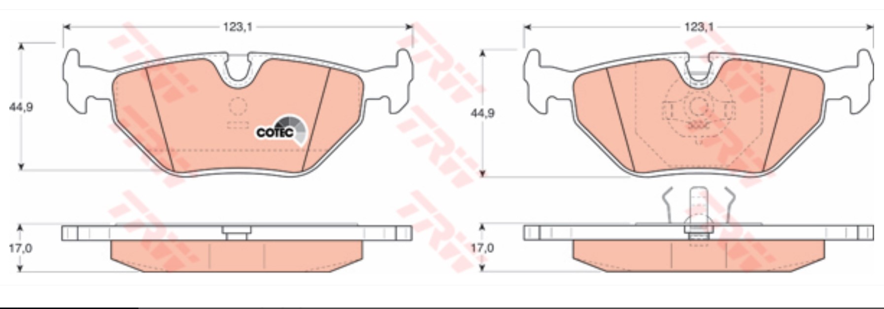 ARKA BALATA BMW E36 316-318-320-323-325-328-Z3-E32-E34- E36 M3- E34 M5